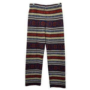 Oilily Italy Fair Isle Striped Knit Pants, Girls 12